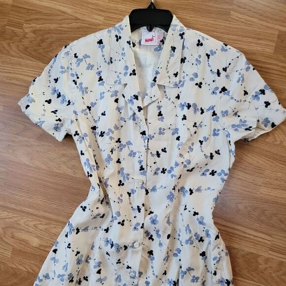 Vintage Mondi Floral Maxi Dress XL - Picture 6 of 8